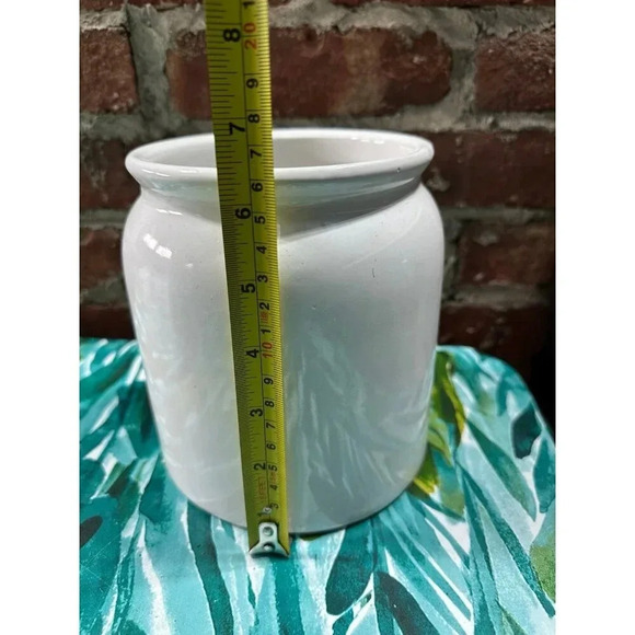 Ceramic Chalkboard White container - Picture 6 of 7